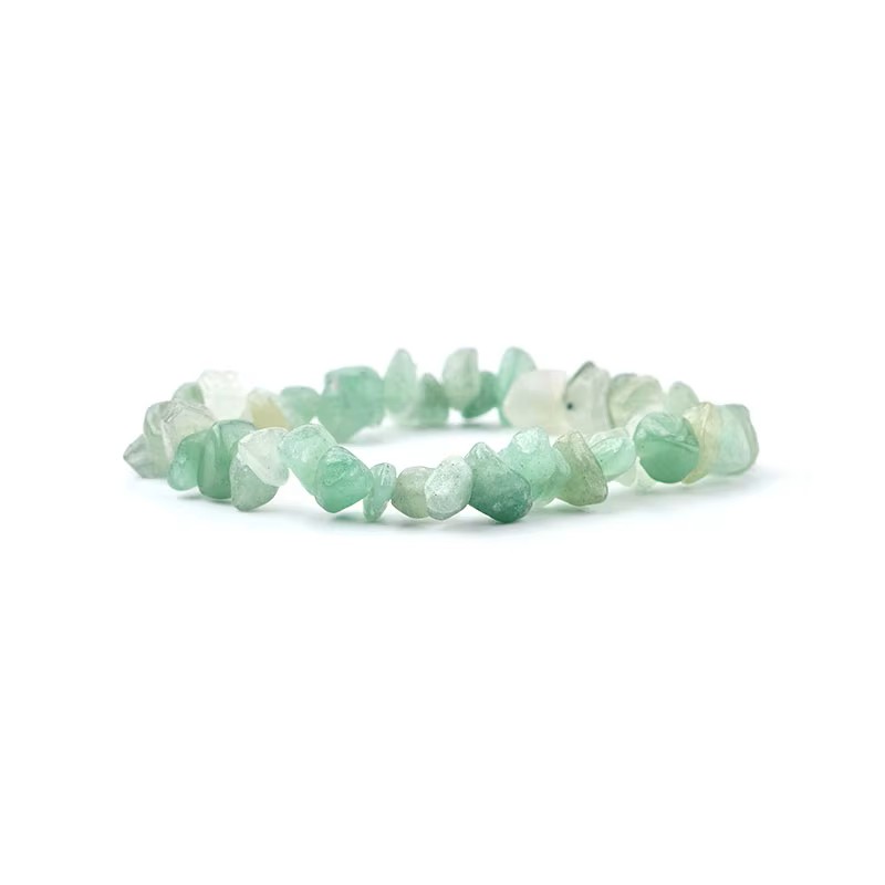 groene aventurijn chipped armband