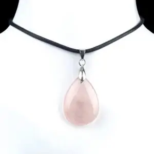 rozenkwarts pendant